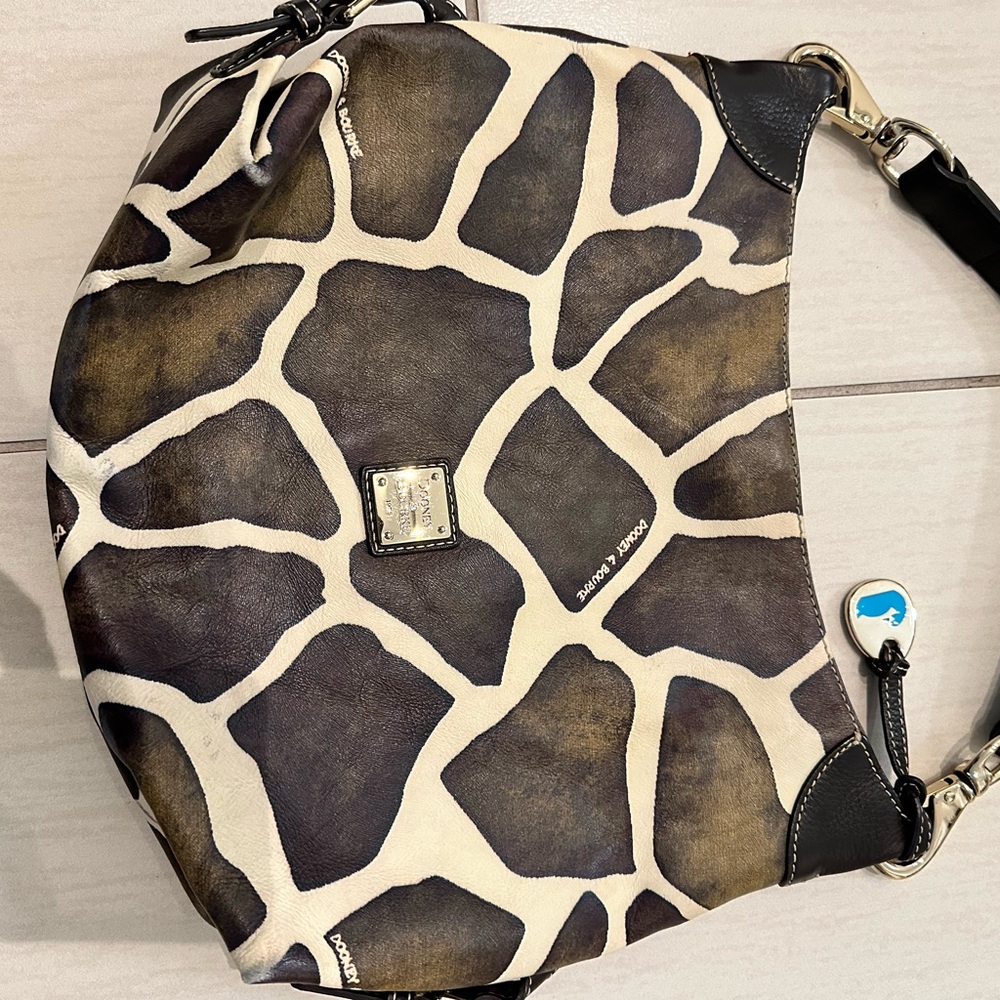 Dooney & Bourke Giraffe Print Shoulder Bag